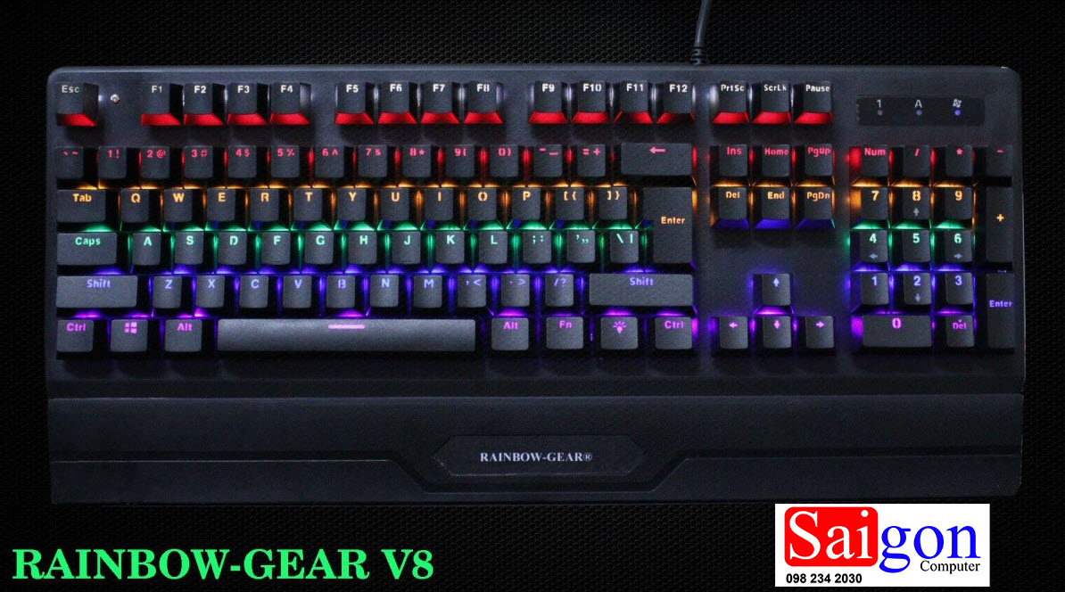Keyboard RAINBOW GEAR V8