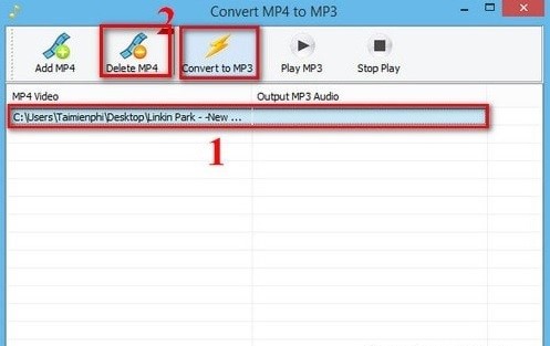 Hướng dẫn chuyển đuôi MP4 thành MP3