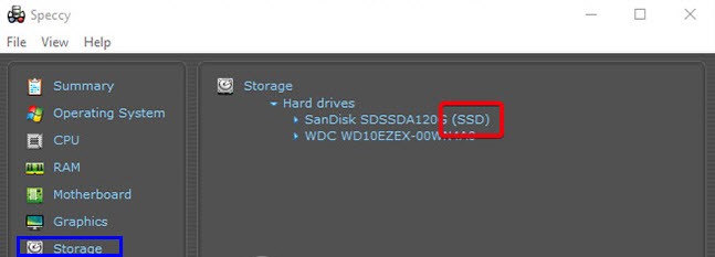 Cách kiểm tra máy tính dùng ổ cúng SSD hay HDD_3