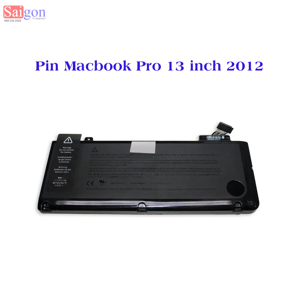 Pin Macbook Pro 13 inch 2012