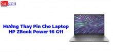 Hướng dẫn thay pin laptop HP ZBook Power 16 G11