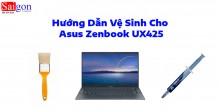 Hướng dẫn vệ sinh Asus Zenbook UX425
