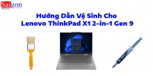 Hướng dẫn vệ sinh Lenovo ThinkPad X1 2-in-1 Gen 9