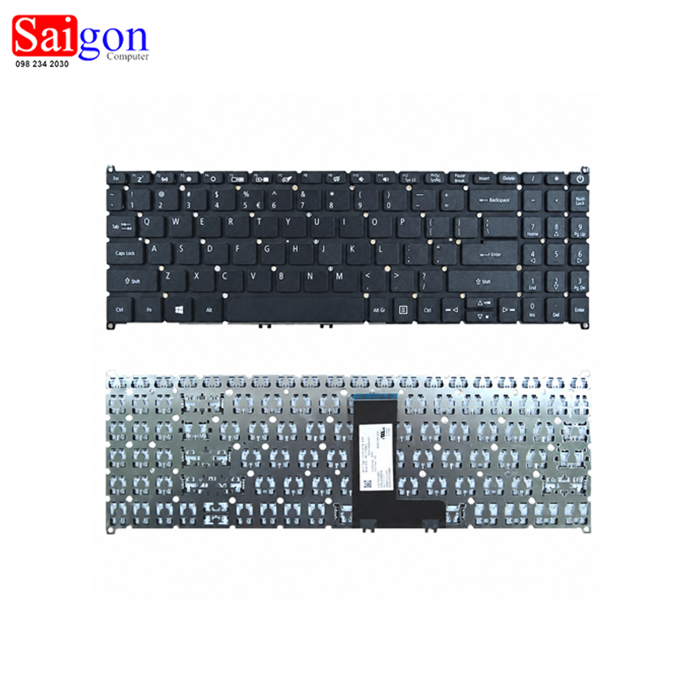 Bàn Phím Laptop Acer Aspire 3 A315 57 379K
