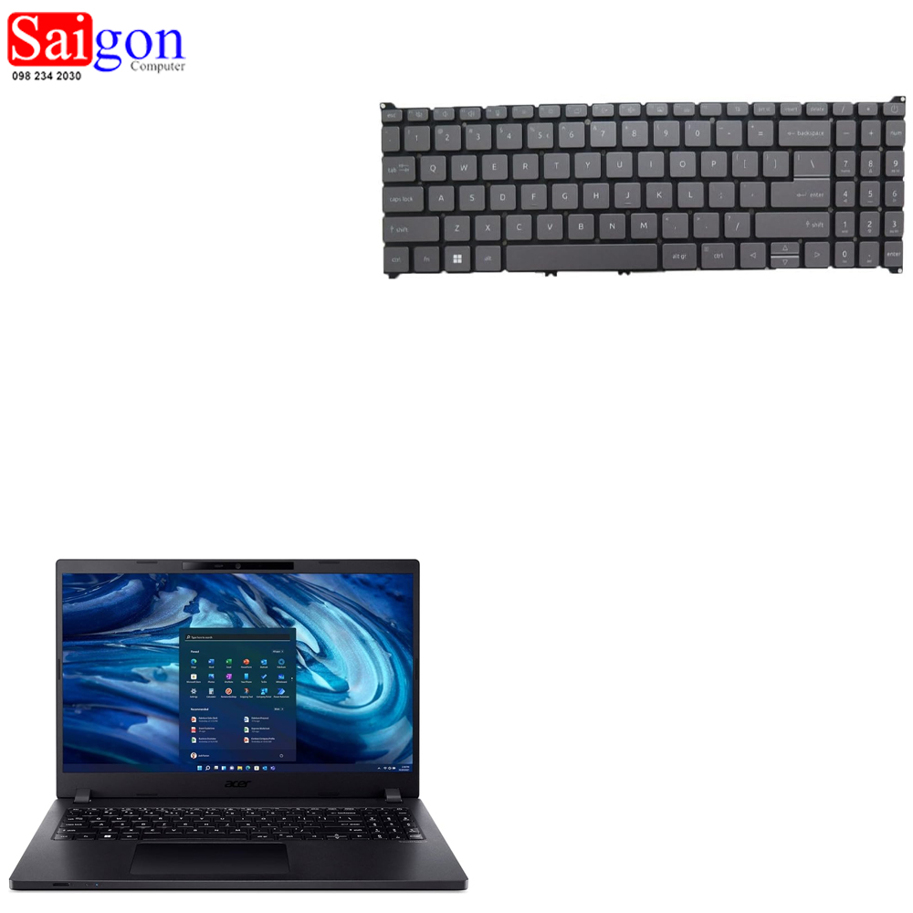 Bàn Phím Laptop Acer TravelMate P2 TMP215-54