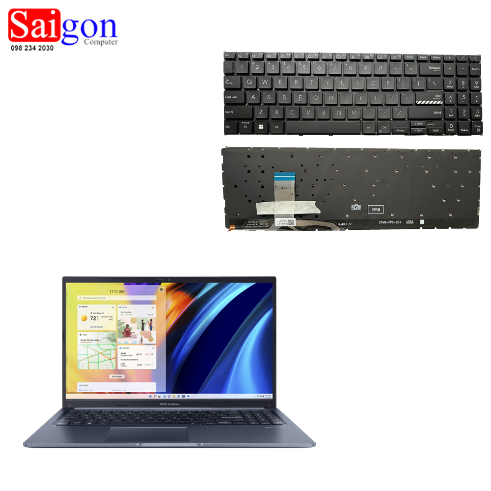 B&agrave;n Ph&iacute;m Laptop ASUS Vivobook 15 X1502