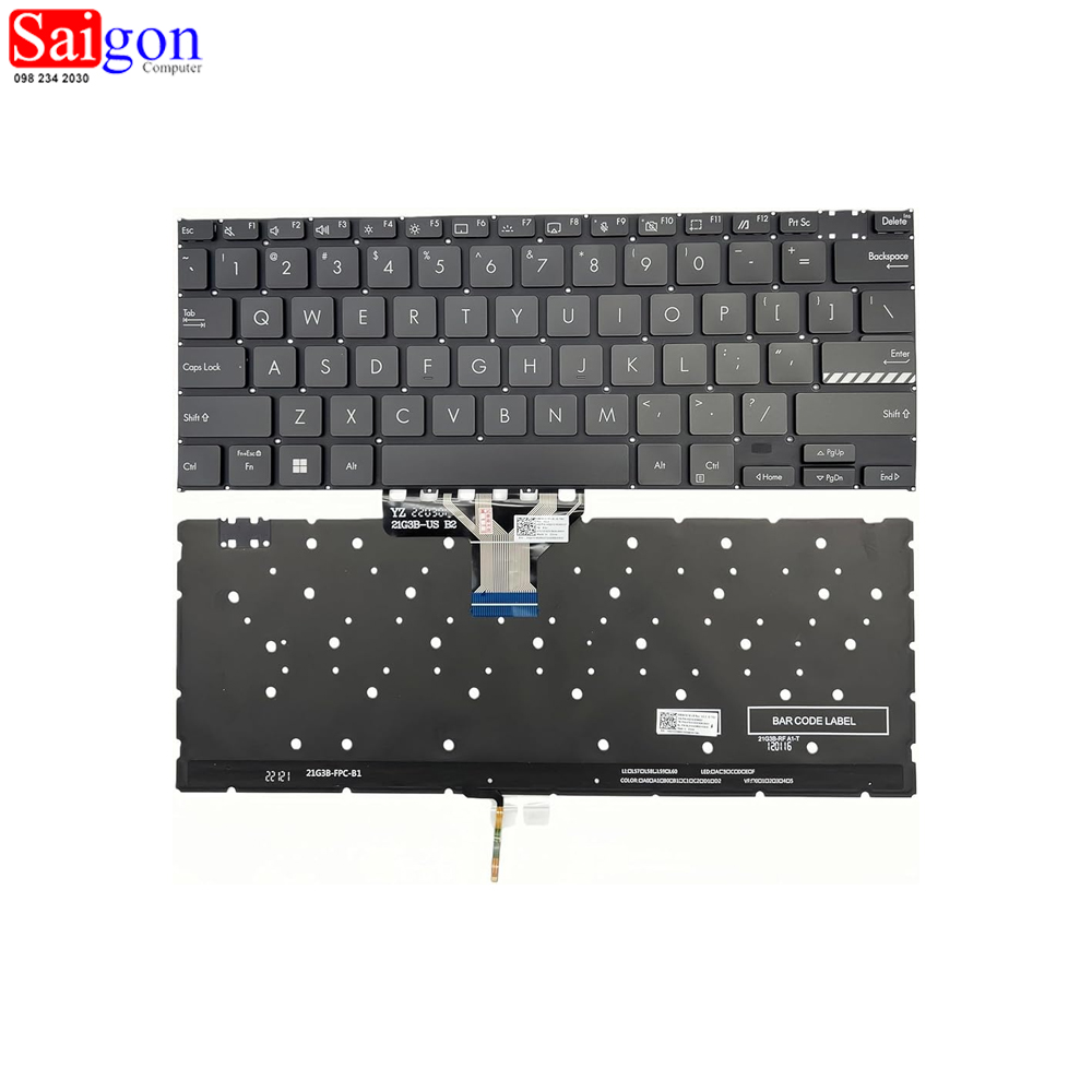 B&agrave;n Ph&iacute;m Laptop ASUS Vivobook S14 Flip OLED TN3402