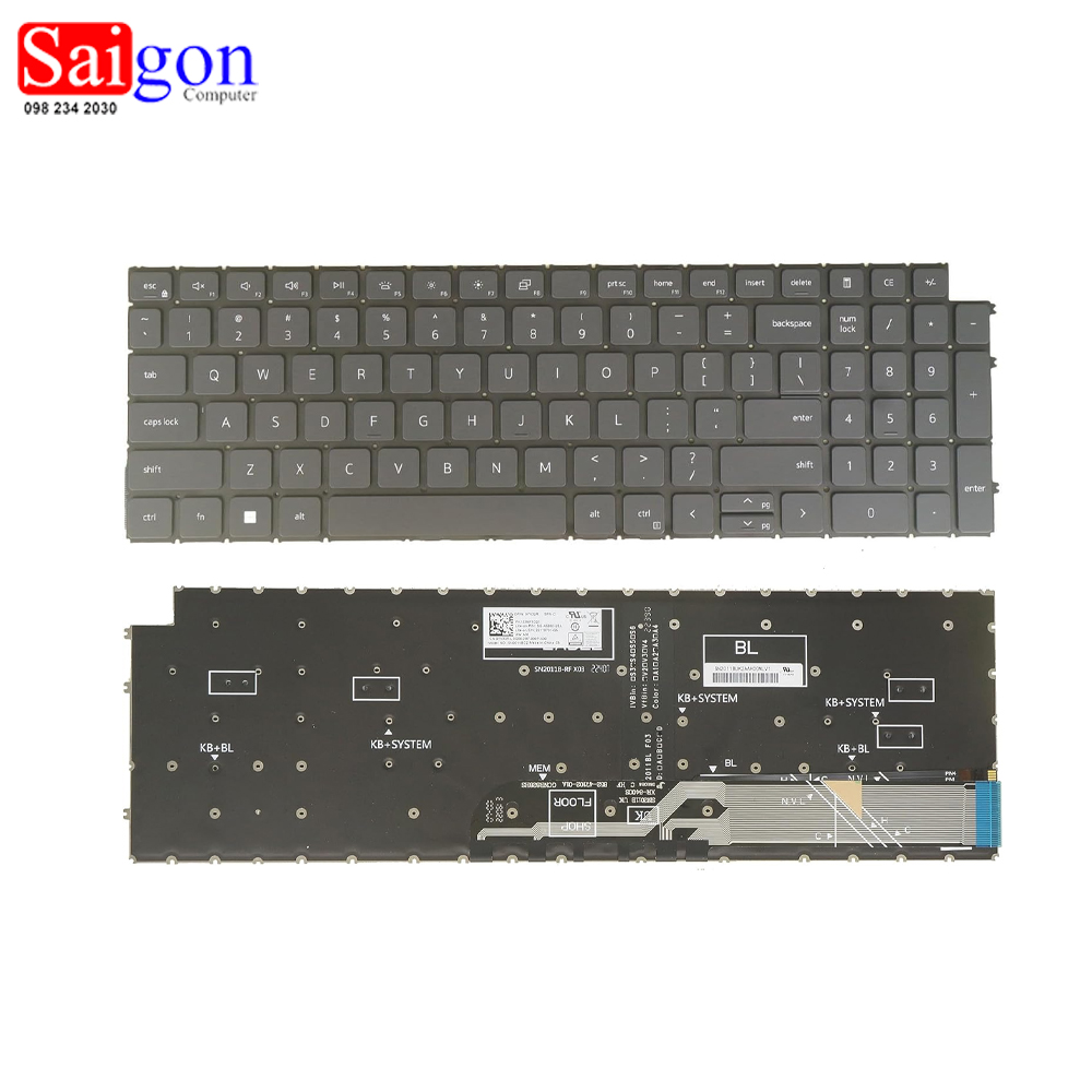 Bàn Phím Laptop Dell Latitude 15 3530
