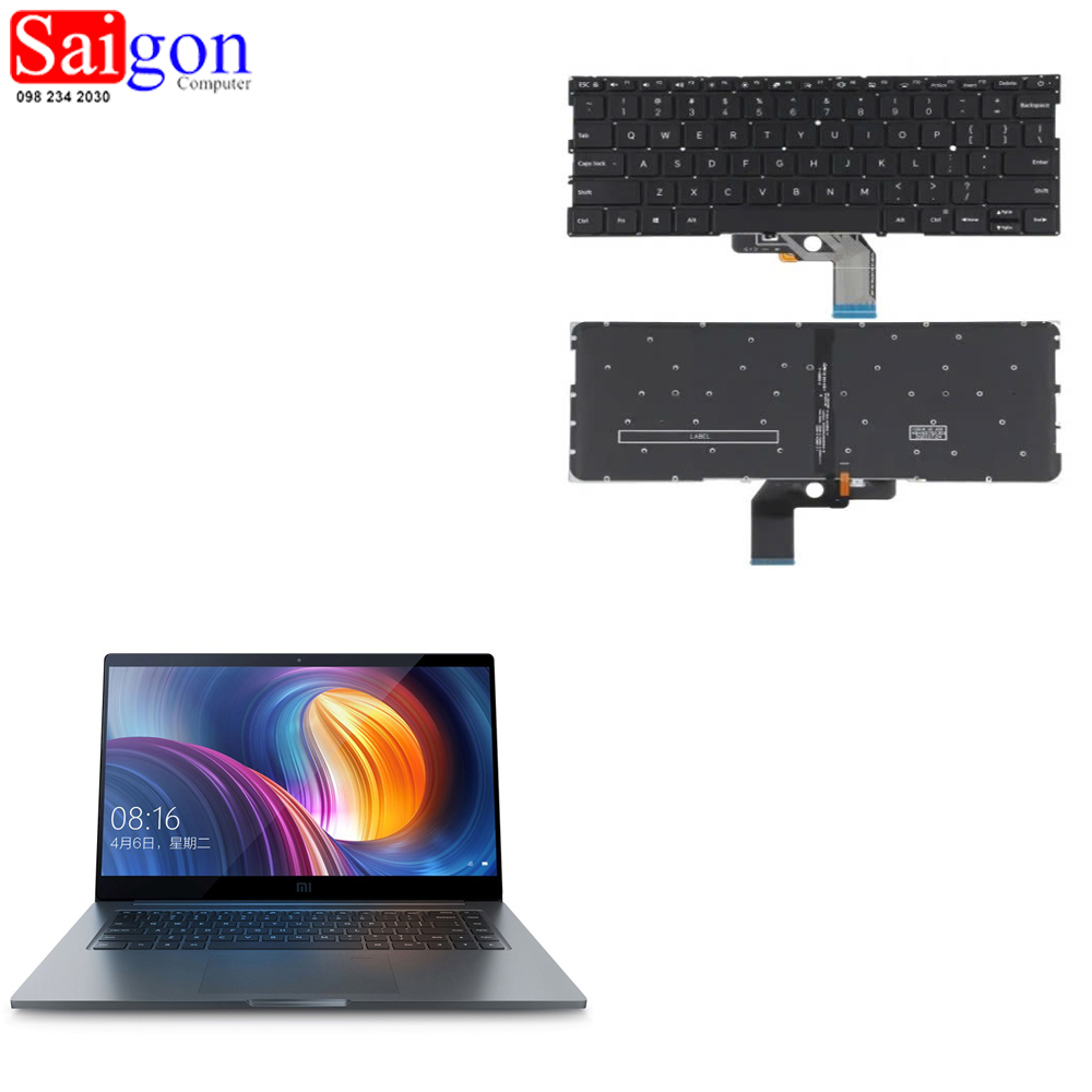 B&agrave;n Ph&iacute;m Laptop Xiaomi Mi Notebook TM1709