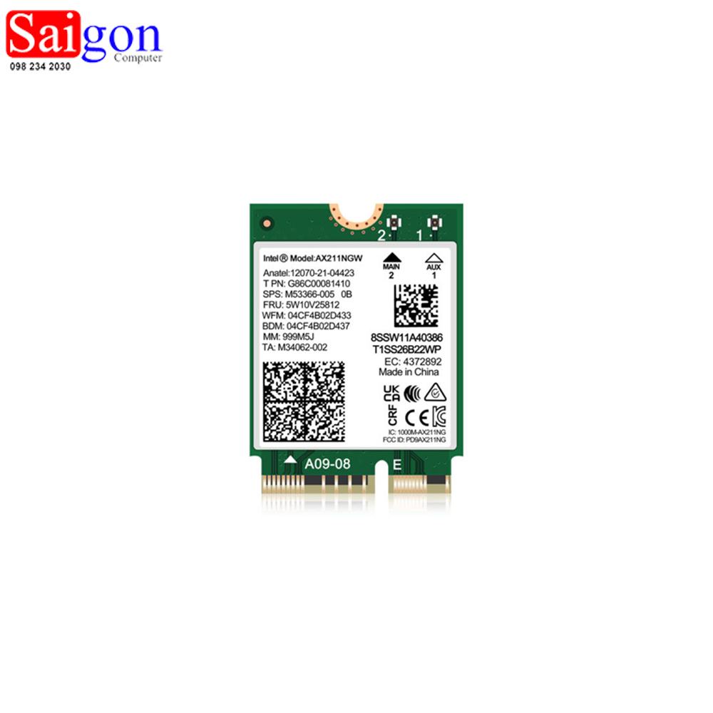 Card Wifi Laptop HP EliteBook 650 G9