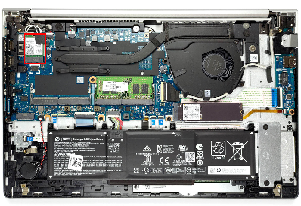 Card Wifi Laptop HP EliteBook 650 G9