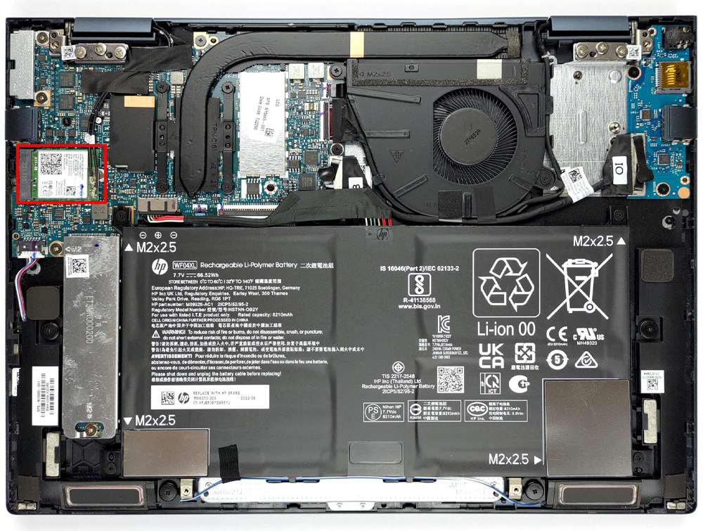 Card Wifi Laptop HP Envy x360 13 13-bf0000