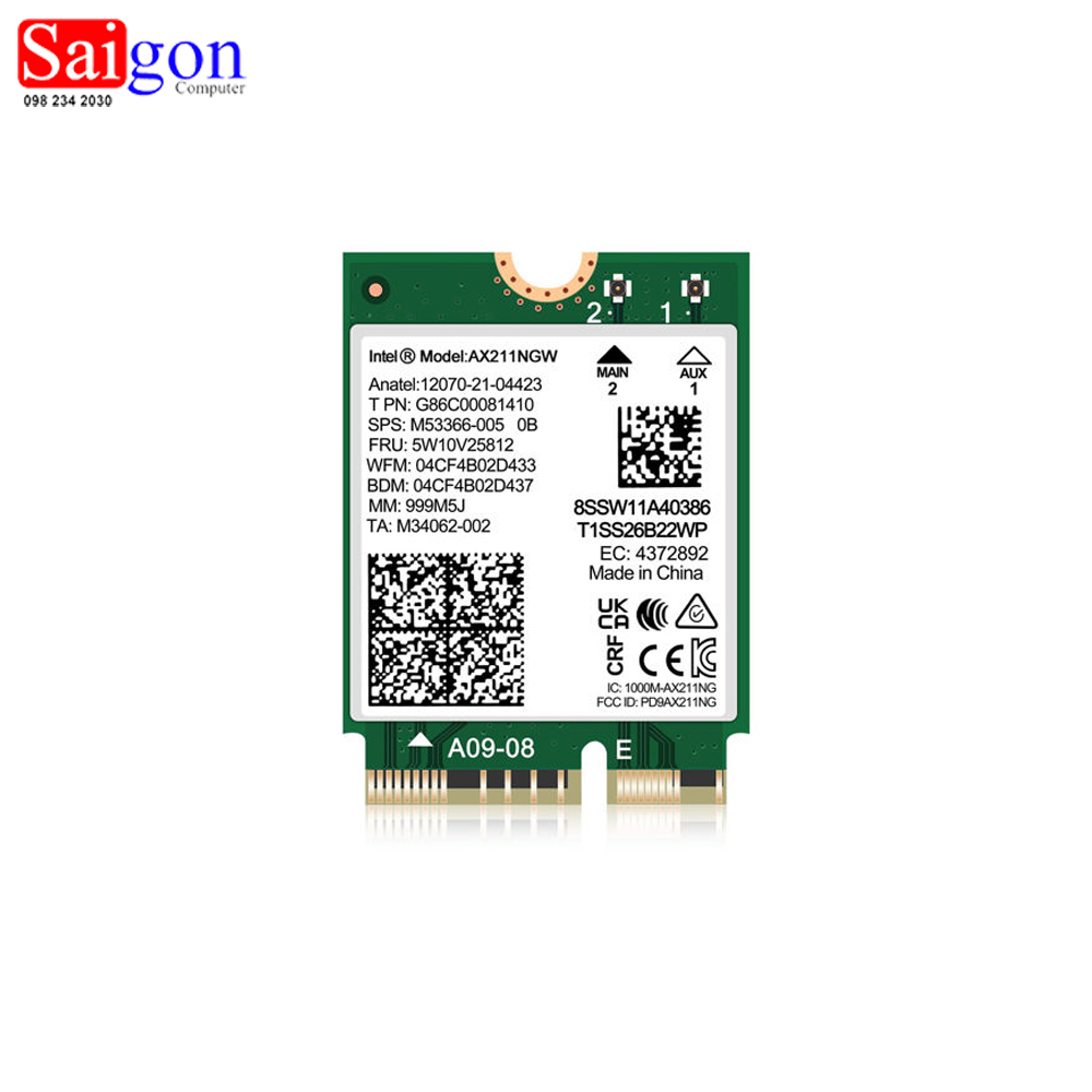 Card Wifi Laptop HP ZBook Fury 16 G9