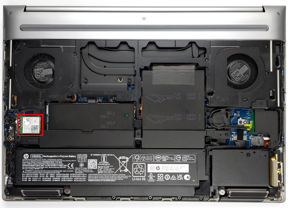 Card Wifi Laptop HP ZBook Fury 16 G9