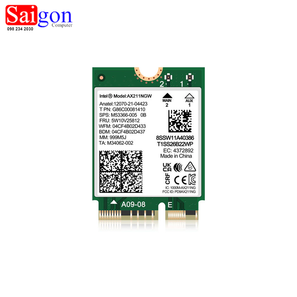 Card Wifi Laptop Lenovo ThinkPad T14 Gen 3