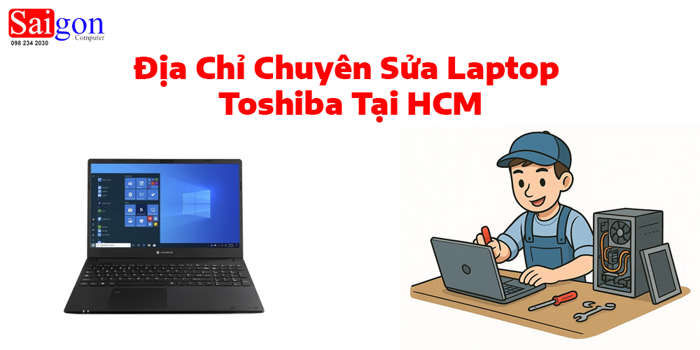 Địa Chỉ Chuy&ecirc;n Sửa Laptop Toshiba Tại HCM