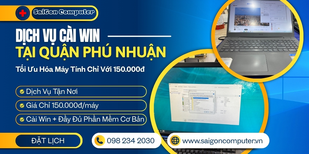 Dịch Vụ Cài Win Tại Quận Phú Nhuận
