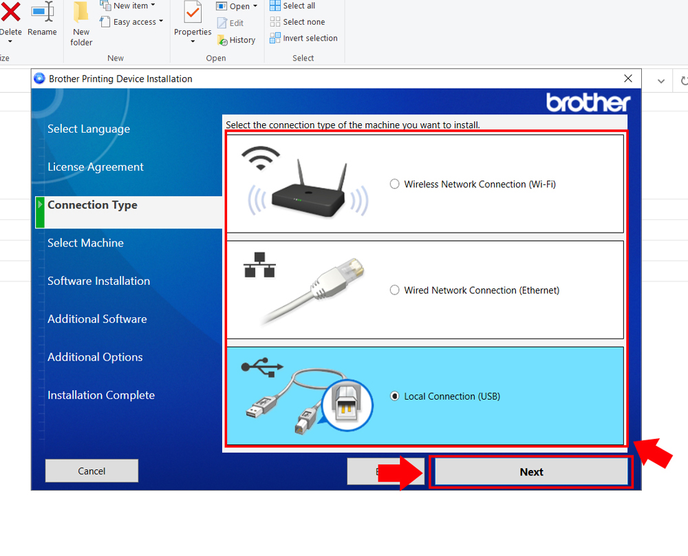 Hướng dẫn c&agrave;i đặt driver m&aacute;y in Brother DCP-L5510DW