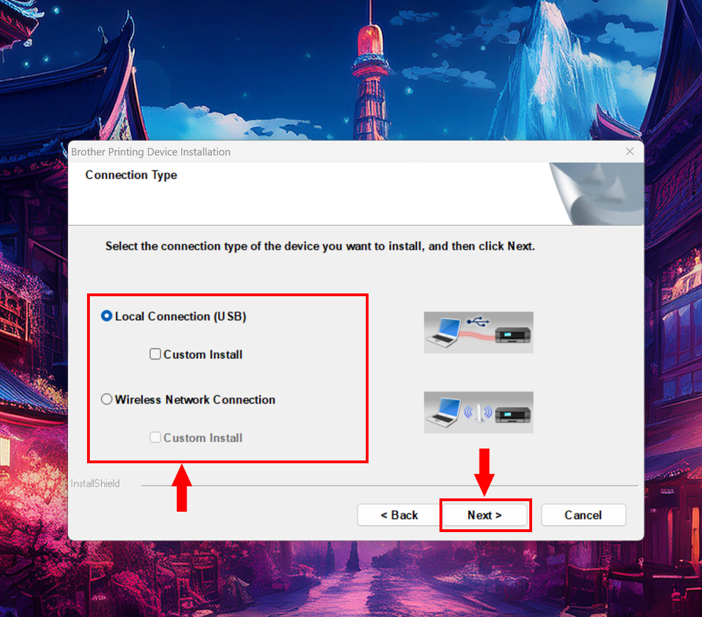 Hướng dẫn cài đặt driver máy in Brother DCP T700W