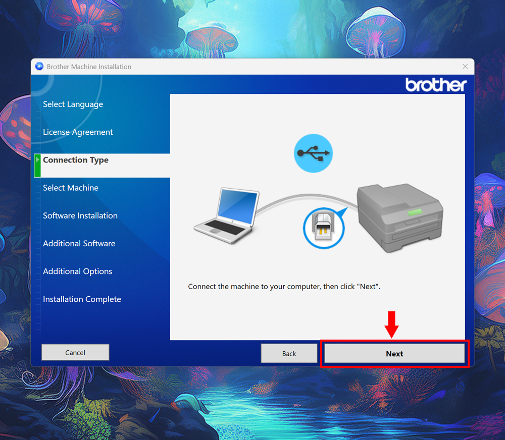Hướng dẫn c&agrave;i đặt driver m&aacute;y in Brother DCP-L5510DN