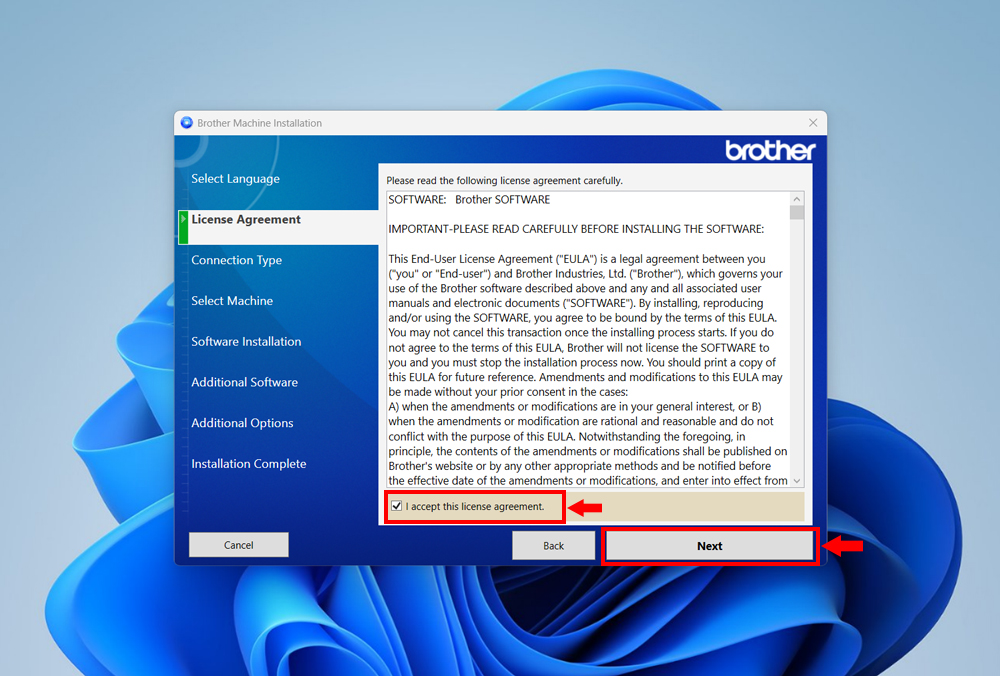 Hướng dẫn c&agrave;i đặt driver m&aacute;y in Brother DCP-T520W