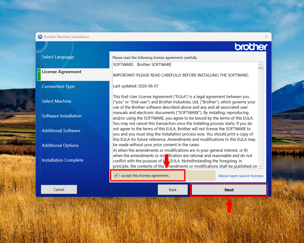 Hướng dẫn c&agrave;i đặt driver m&aacute;y in Brother DCP-T725DW