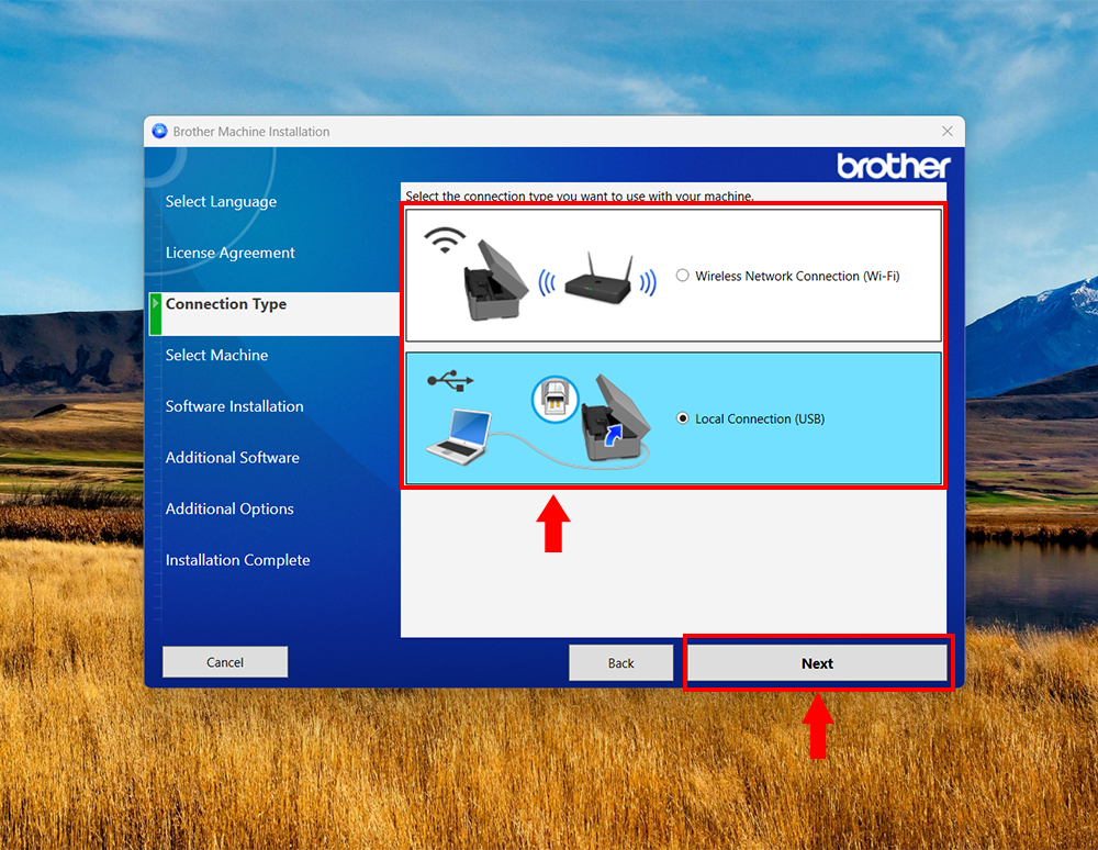 Hướng dẫn c&agrave;i đặt driver m&aacute;y in Brother DCP-T725DW