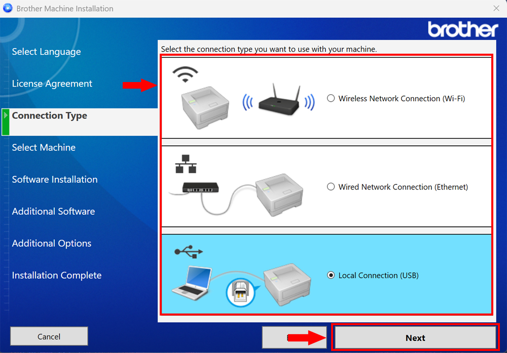Hướng dẫn c&agrave;i đặt driver m&aacute;y in Brother HL-L6210DW