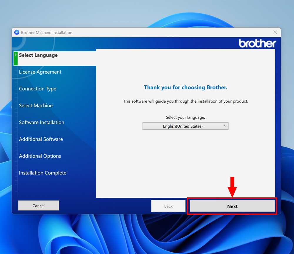 Hướng dẫn cài đặt driver máy in Brother HL-L8240CDW
