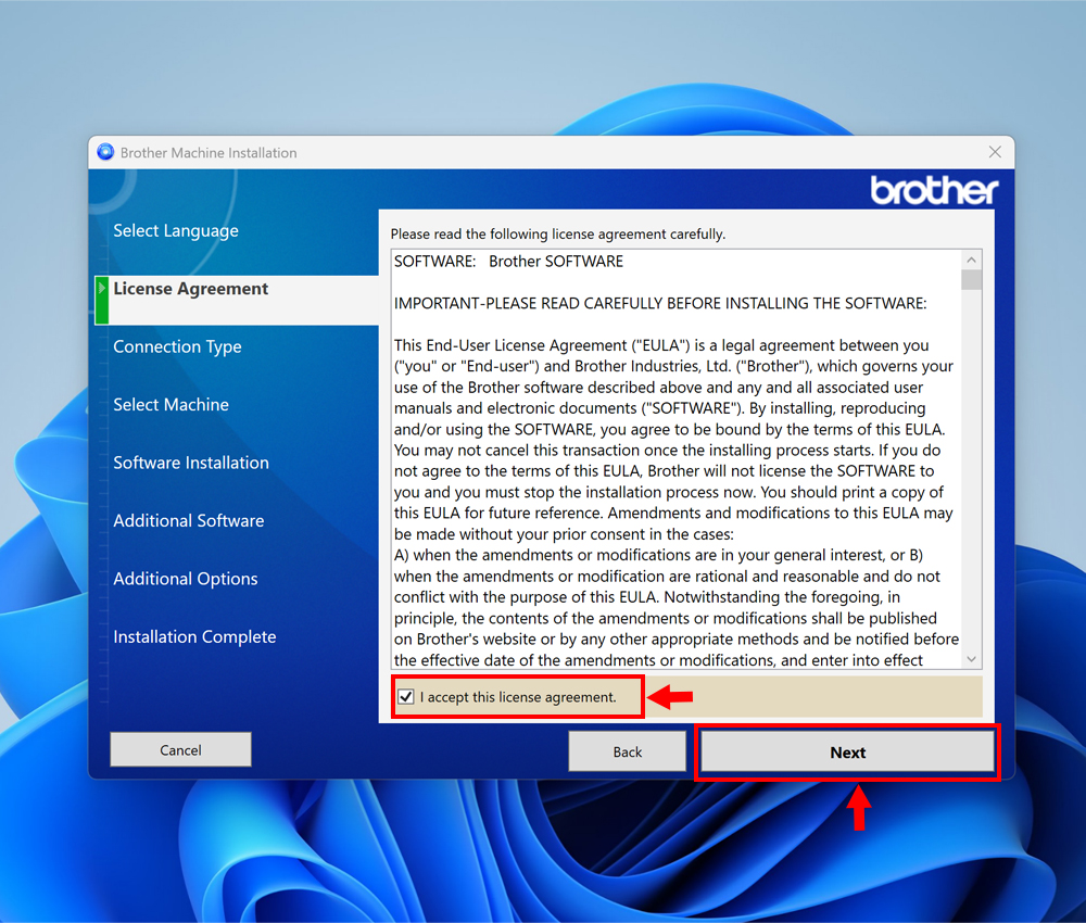 Hướng dẫn cài đặt driver máy in Brother HL-L8240CDW