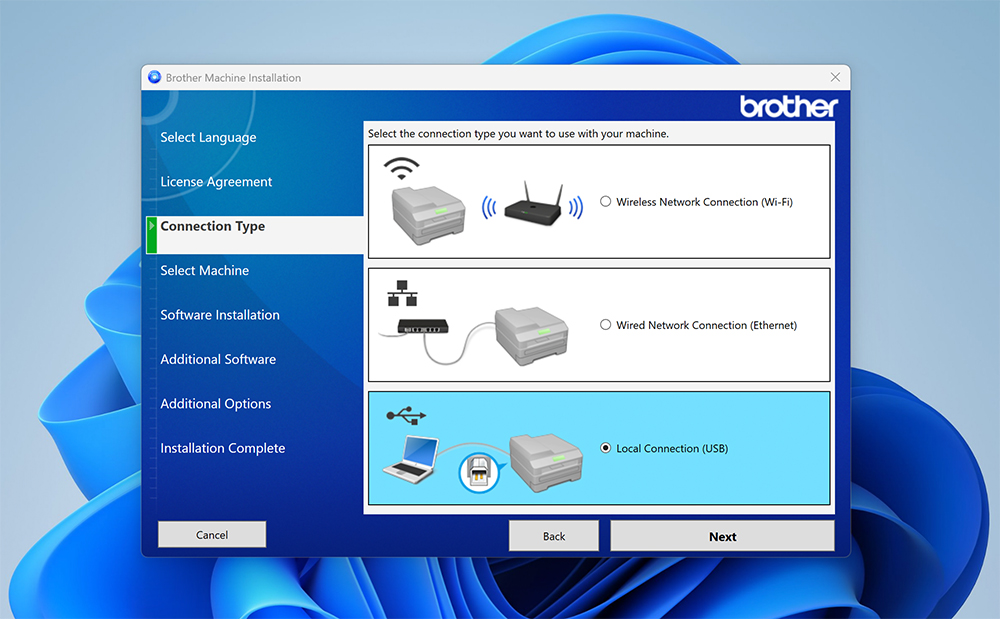 Hướng dẫn cài đặt driver máy in Brother MFC-L5912DW