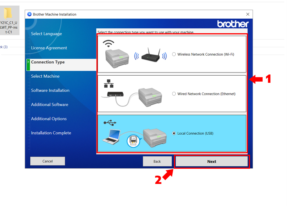 Hướng dẫn cài đặt driver cho máy in Brother MFC-L5750DW