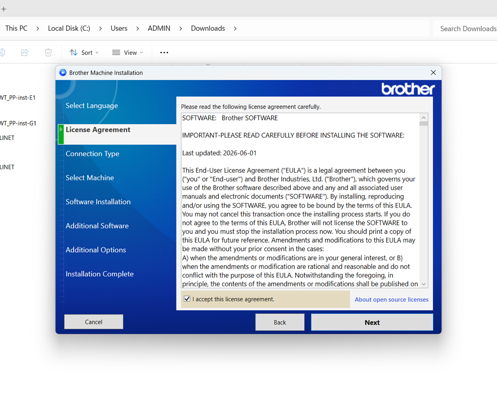 Hướng dẫn c&agrave;i đặt driver m&aacute;y in Brother MFC-L8390CDW