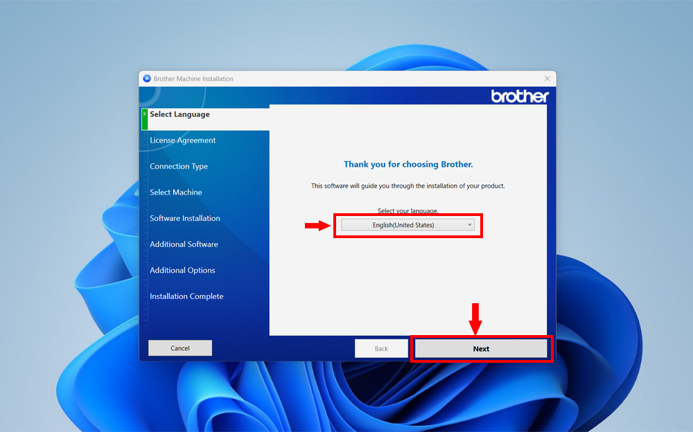 Hướng dẫn cài đặt driver máy in Brother MFC-T925DW
