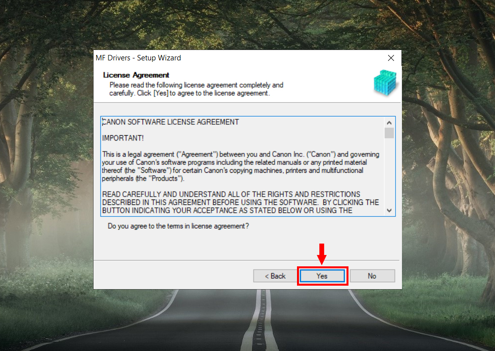 Hướng dẫn c&agrave;i đặt driver m&aacute;y Canon imageCLASS MF246DN
