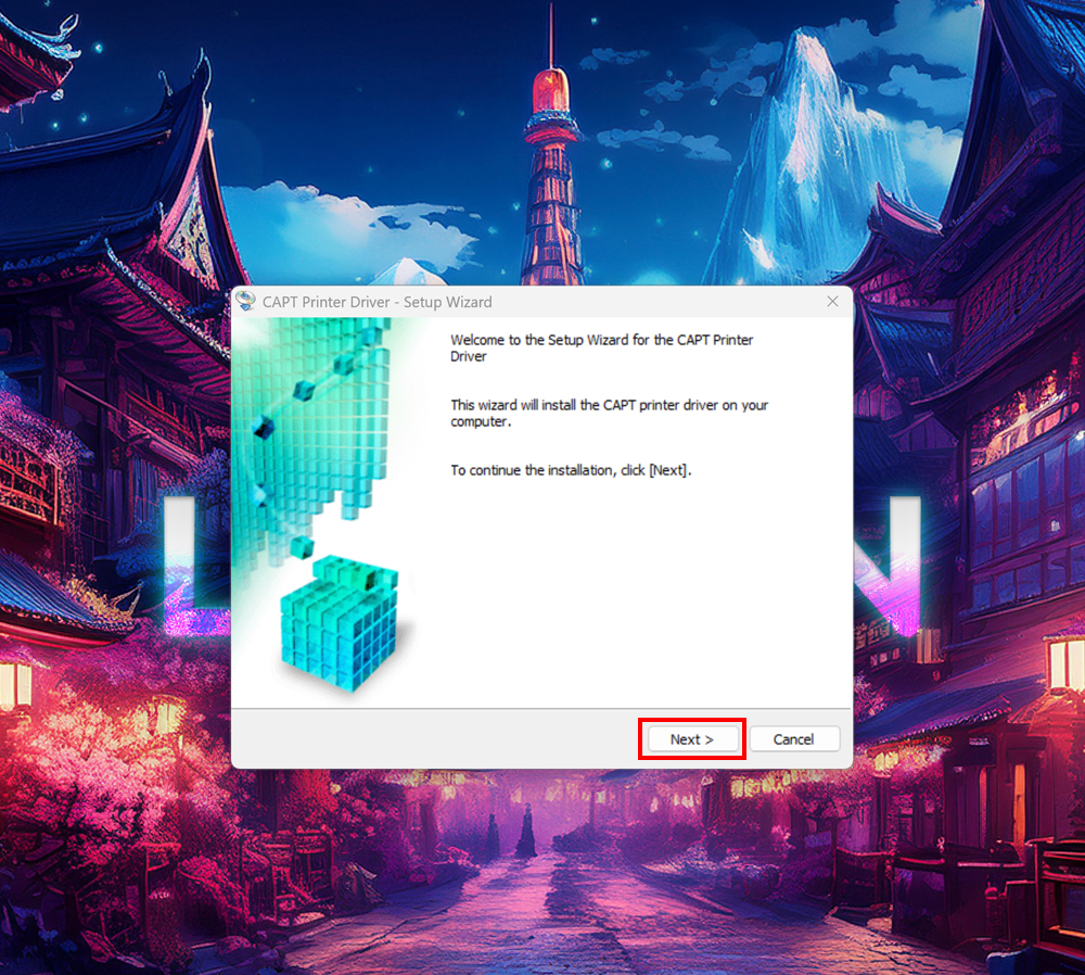 Hướng dẫn c&agrave;i đặt driver cho m&aacute;y in Canon LBP3100