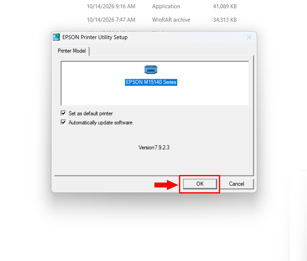 Hướng dẫn cài đặt driver máy in Epson M15140