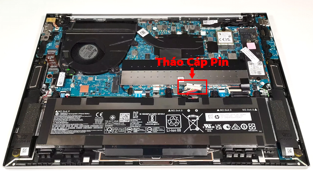 Hướng dẫn thay pin laptop HP EliteBook 845 G10