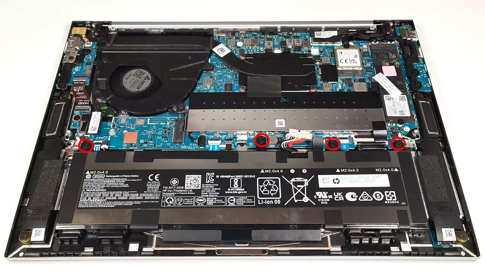 Hướng dẫn thay pin laptop HP EliteBook 845 G10
