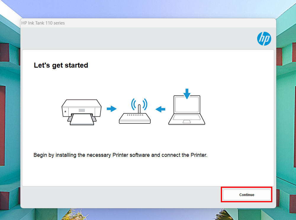 Hướng dẫn cài đặt driver máy in HP Ink Tank 115