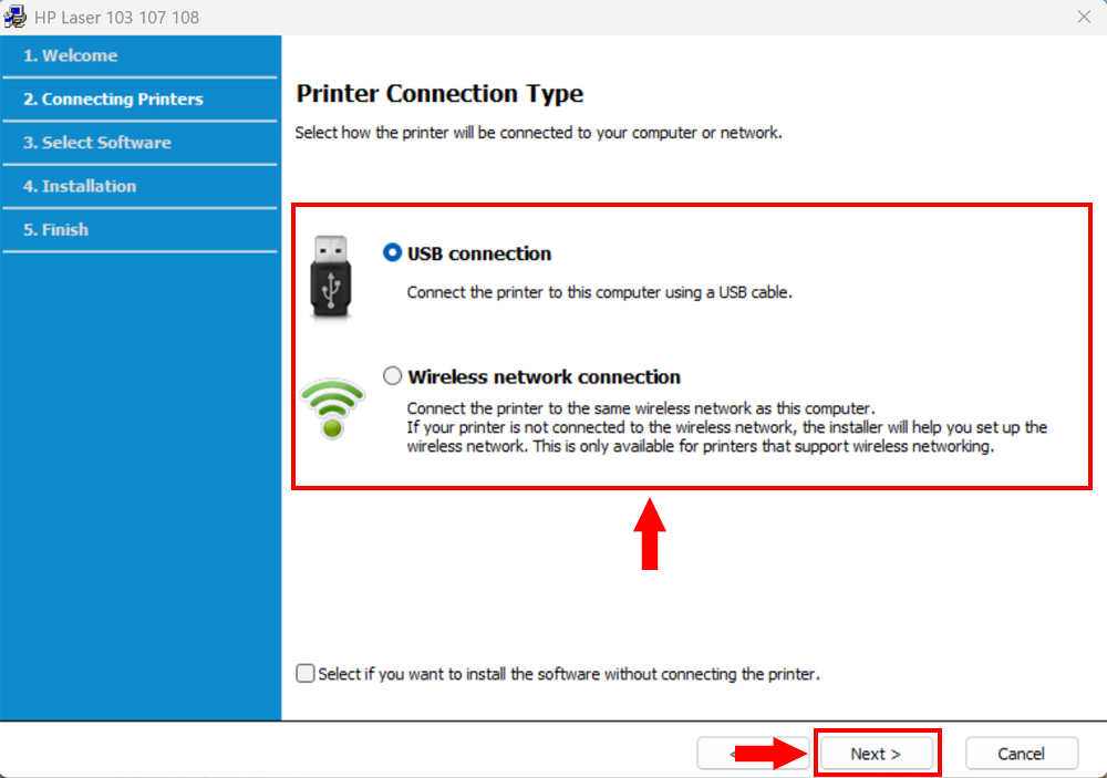 Hướng dẫn c&agrave;i đặt driver m&aacute;y in HP Laser 108a