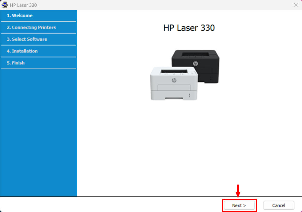 Hướng dẫn c&agrave;i đặt driver m&aacute;y in HP Laser 335dn