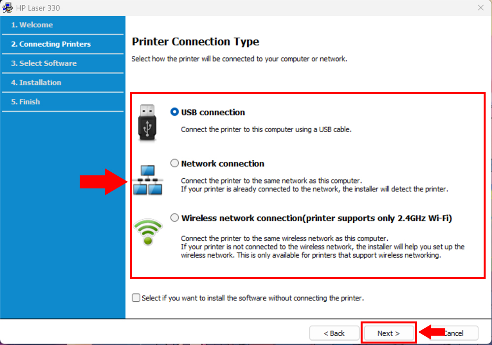 Hướng dẫn c&agrave;i đặt driver m&aacute;y in HP Laser 335dn