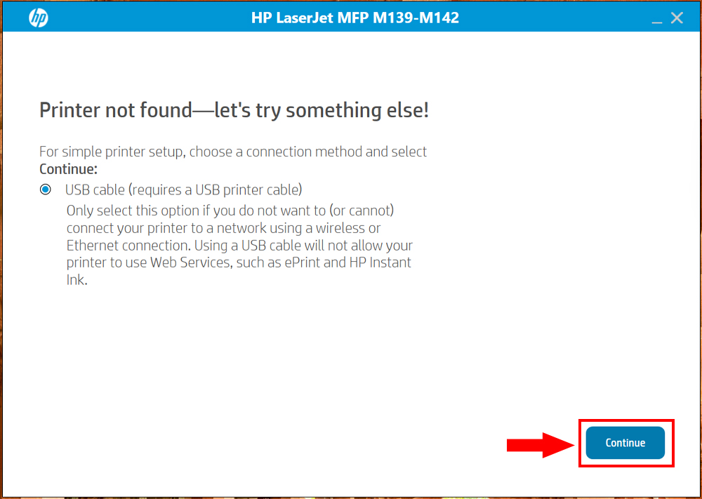 Hướng dẫn cài đặt driver máy in HP LaserJet MFP M142