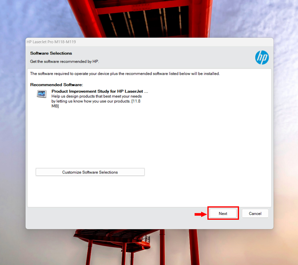 Hướng dẫn c&agrave;i đặt driver m&aacute;y in HP LaserJet Pro M118dw 