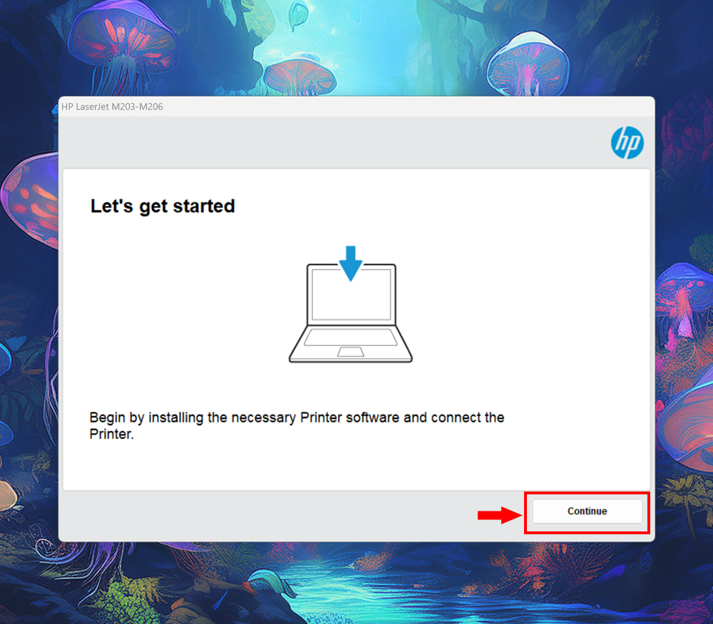 Hướng dẫn c&agrave;i đặt driver m&aacute;y in HP LaserJet Pro M203dn