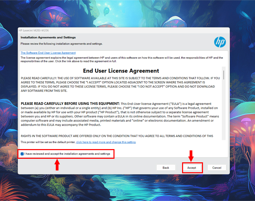 Hướng dẫn c&agrave;i đặt driver m&aacute;y in HP LaserJet Pro M203dn