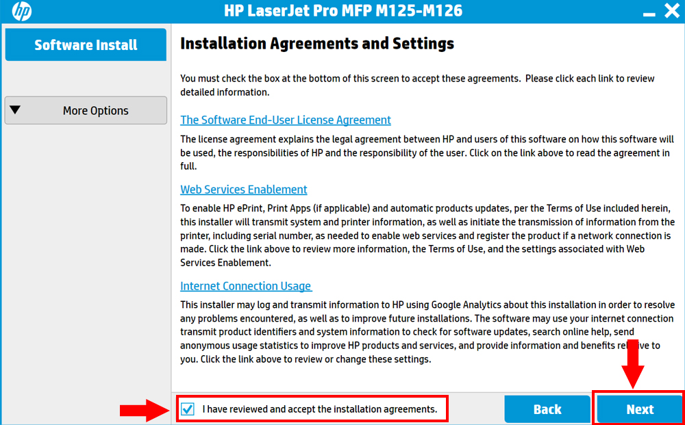 Hướng dẫn c&agrave;i đặt driver m&aacute;y in HP Laserjet Pro M126NW