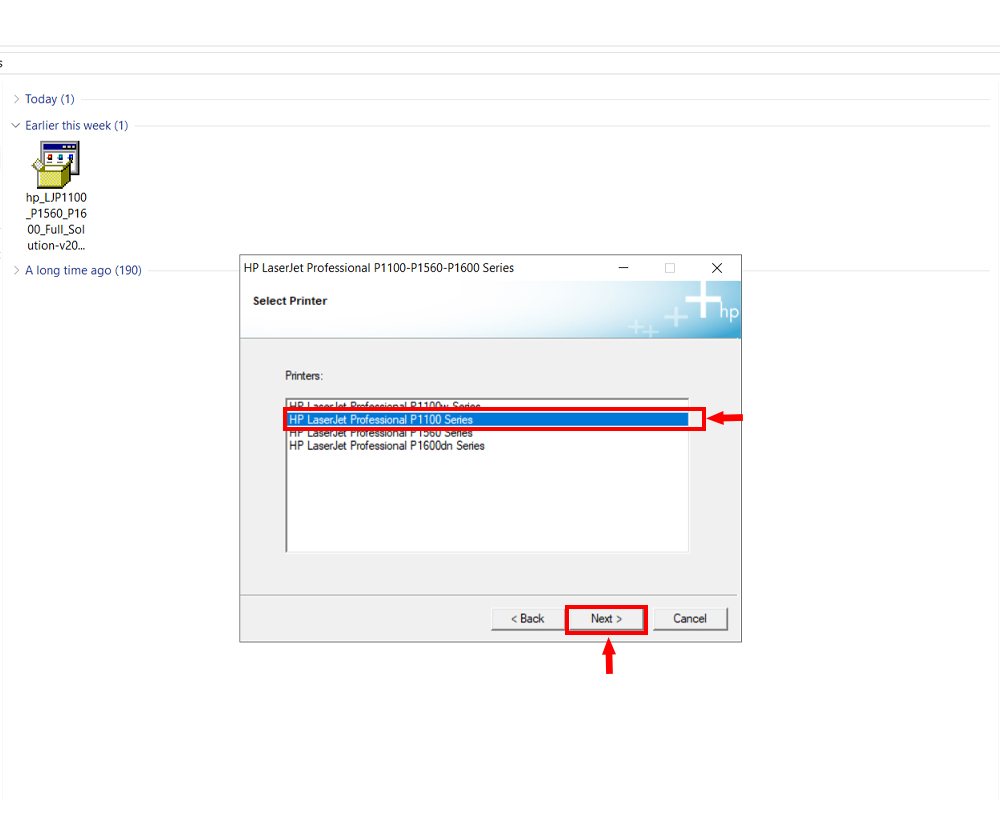 Hướng dẫn c&agrave;i đặt driver m&aacute;y in HP LaserJet Pro P1102