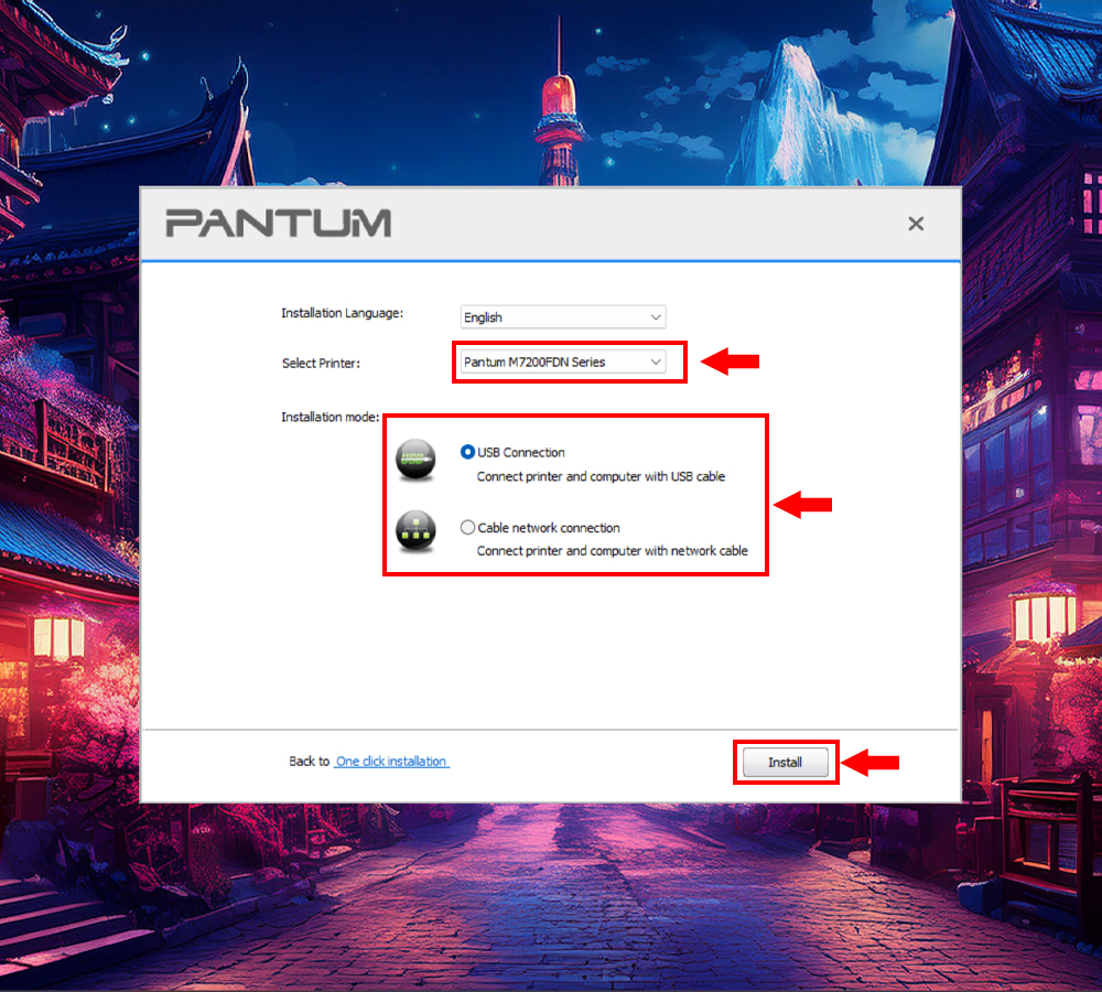 Hướng dẫn c&agrave;i đặt driver cho m&aacute;y in Pantum M7200FDN